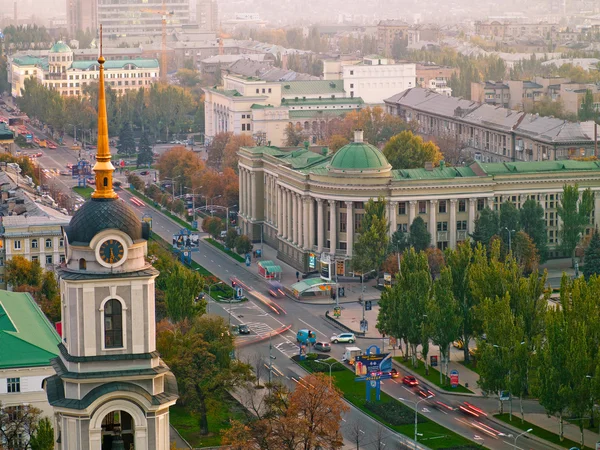Donetsk vanaf een hoogte — Stockfoto
