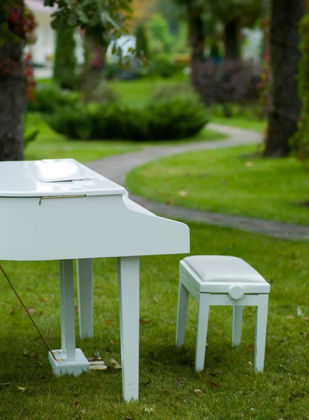Piano dans le parc — Photo