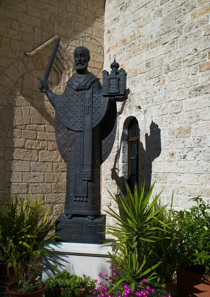 Памятник Святому Николаю — стоковое фото