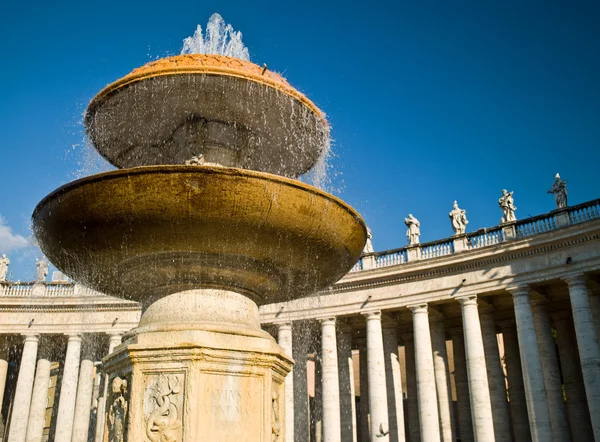 Brunnen in vatican — Stockfoto