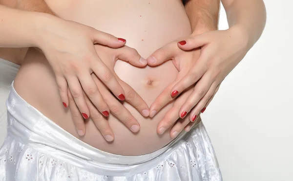 Menschliche Schwangerschaft 5 — Stockfoto