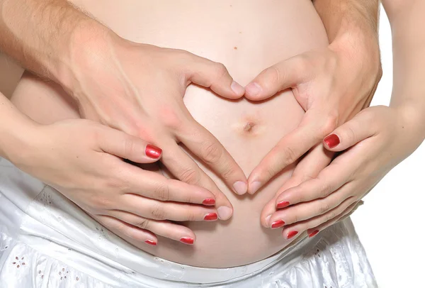 Gravidez humana 6 — Fotografia de Stock