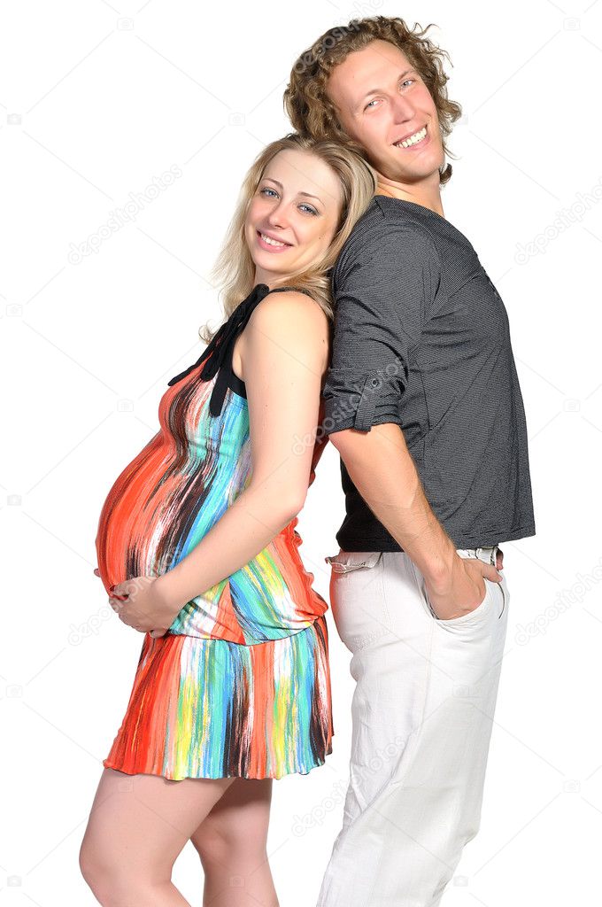 Fashion couple expecting a baby 4