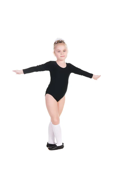 Маленькая балерина — стоковое фото