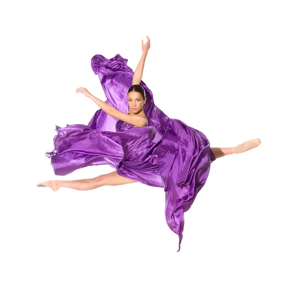 Ballet danseur dans la robe de vol — Photo