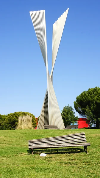 A escultura de Andreu Alfaro — Fotografia de Stock