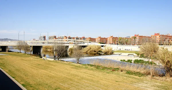 Flusspark von Besós — Stockfoto
