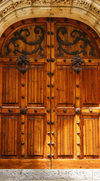 Πόρτα του παλατιού του Μαρ εγώ cel σε sitges — Φωτογραφία Αρχείου