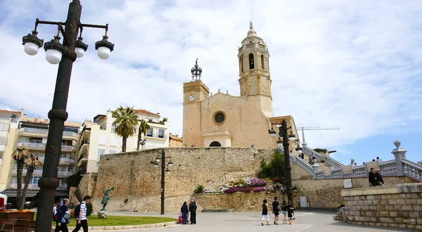 Церква Сан-Bartomeu і Сан Tecla — стокове фото