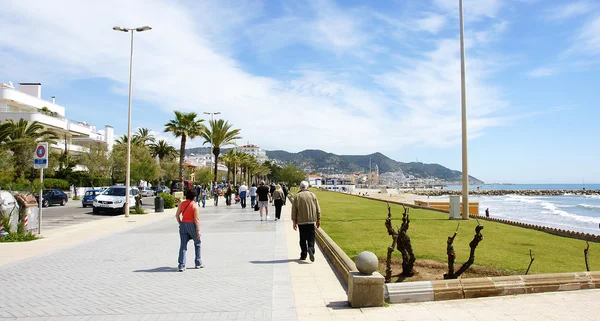 Panoramique de Sitges — Photo