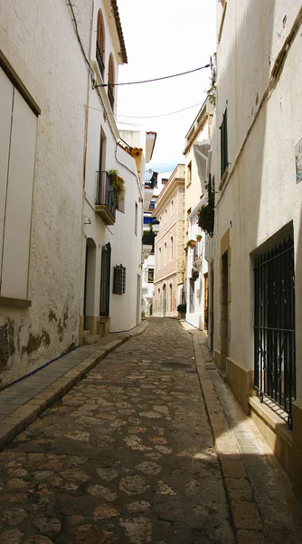 La rue typique de Sitges — Photo