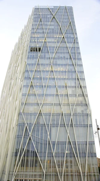 Kristal modern Binası. — Stok fotoğraf