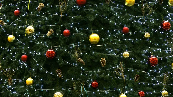 stock image Detail of Christmas tree.