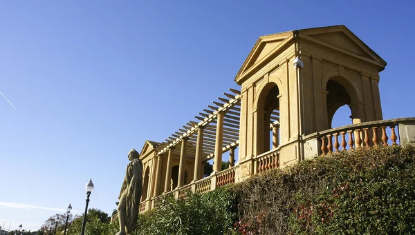 Balkon pałacu pedralbes — Zdjęcie stockowe