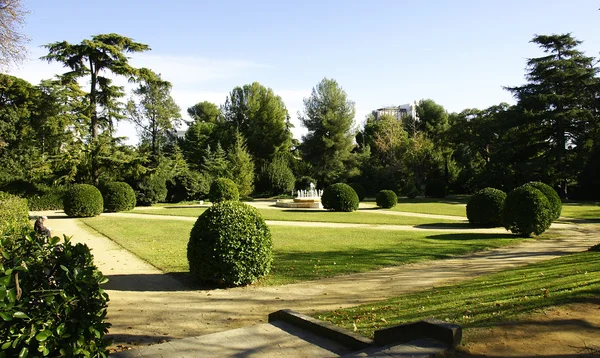 Gardens of the Palace of Pedralbes — Stock Photo, Image