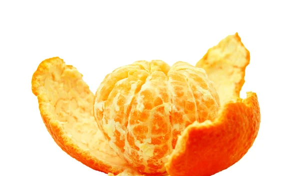 Mandarina en su piel . —  Fotos de Stock