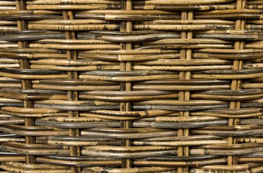 Woven rattan background clipart