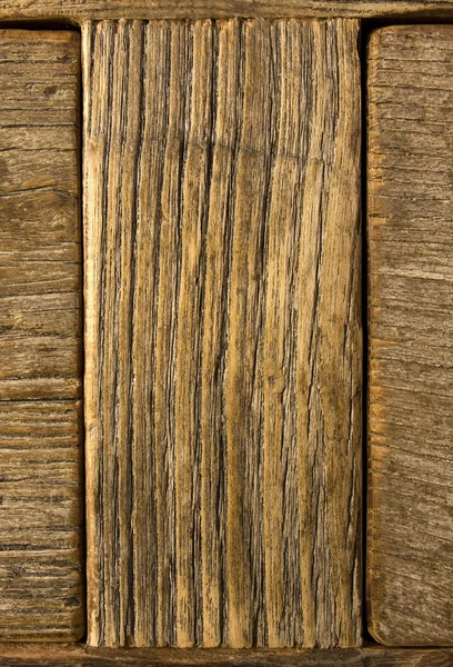 Staré zrnitý zvětralé dřevo pozadí — Stock fotografie