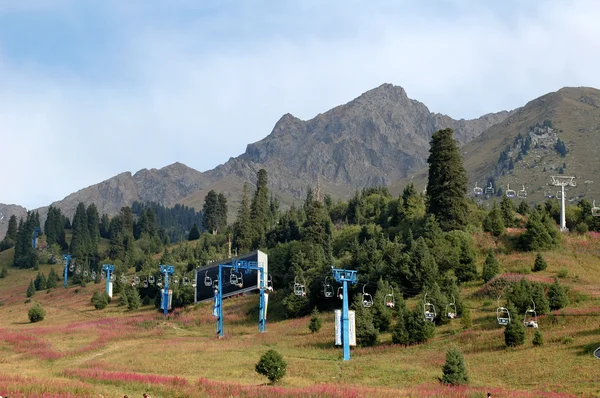 dağ ve gökyüzü