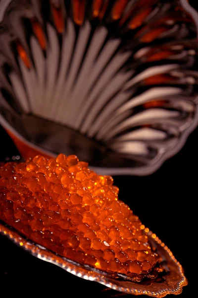 Rød kaviar – stockfoto