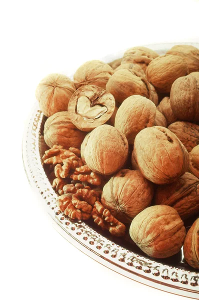 Nut în a white background — Stock Photo, Image