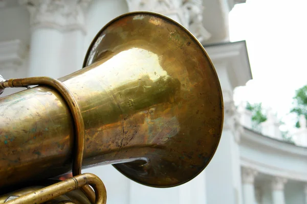 Музыкальная труба — стоковое фото