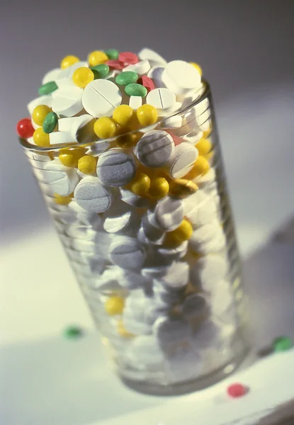 Tabletten, — Stockfoto