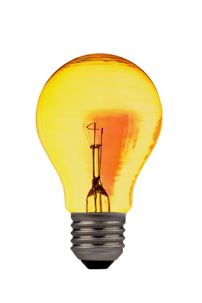 Bulb on a white background — Stock Photo, Image