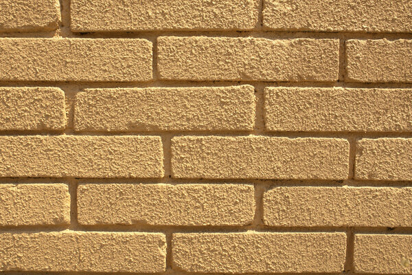 Brick structure of yellow color