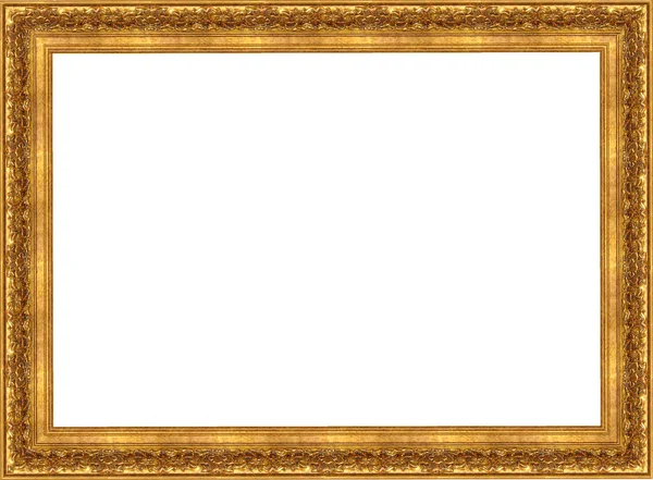 Gold picture frame — 스톡 사진