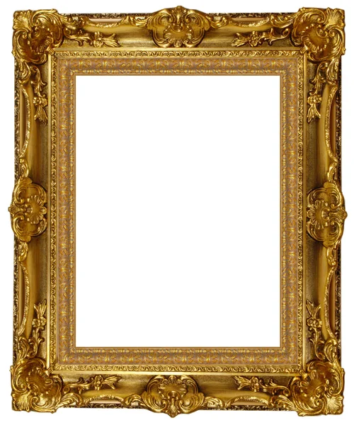 Picture Frame Gold with Clipping Path Stock Photo by ©winterling 21299743