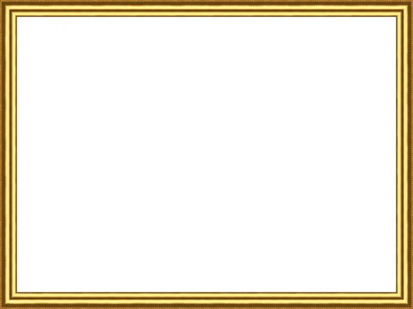 stock image Gold frame