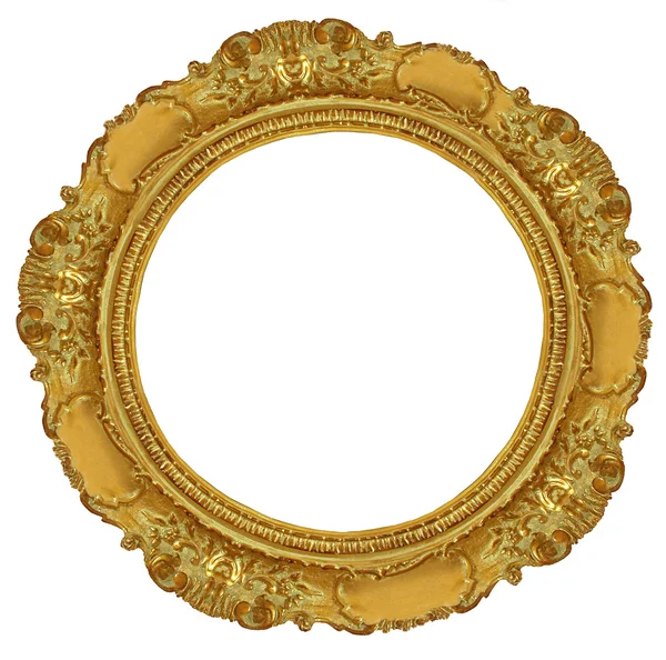 Χρυσό κύκλο πλαίσιο — Φωτογραφία Αρχείου