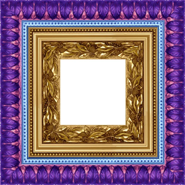 A picture frame on a white — Stock Photo, Image