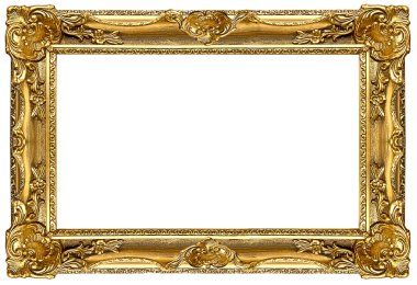 Gold frame clipart
