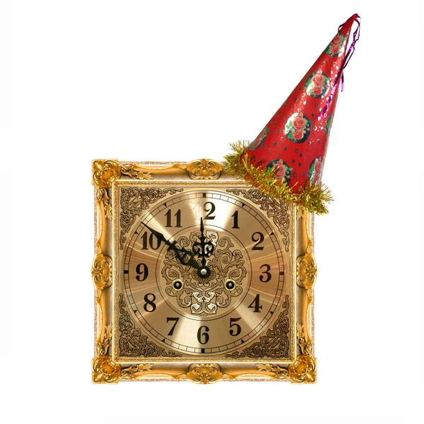 Nowy rok godziny — Zdjęcie stockowe
