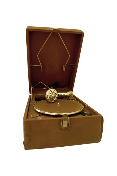 Retro gramofon — Zdjęcie stockowe