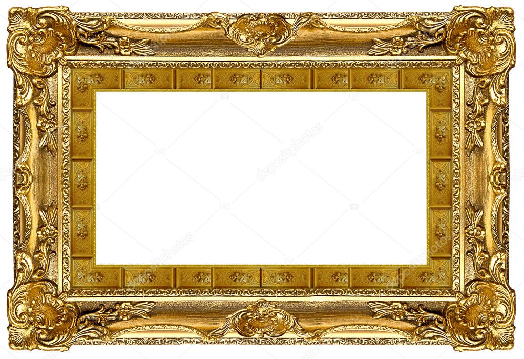 Gold frame — Stock Photo © bazil #9515187