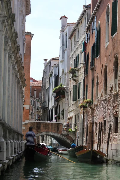 stock image Channels of Venice.