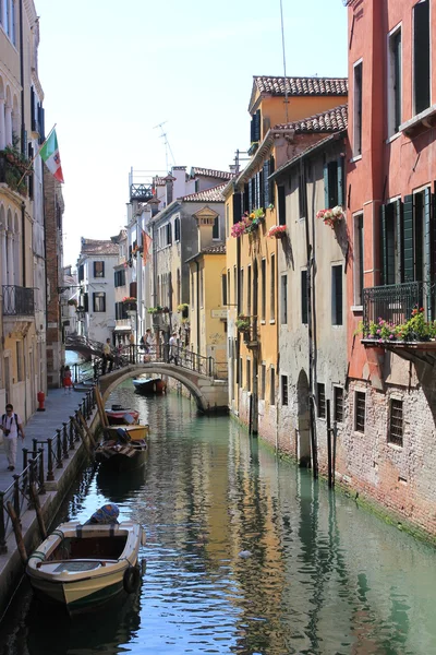 Canali tranquilli di Venezia . — Foto Stock