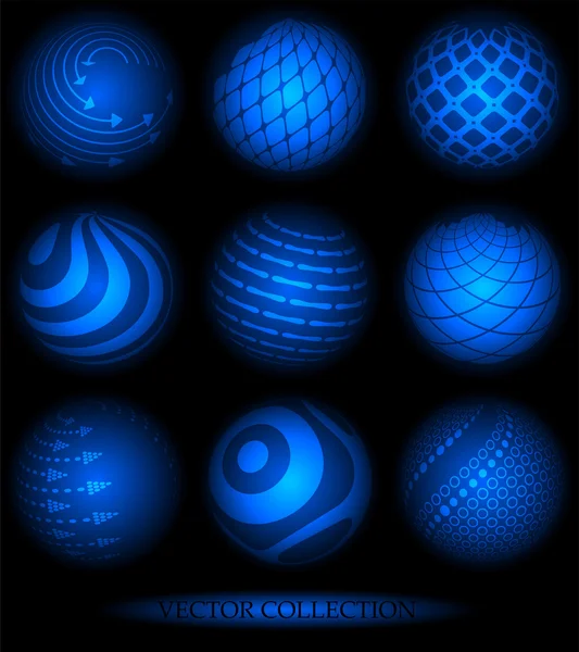 Sphere glow — Stock Vector