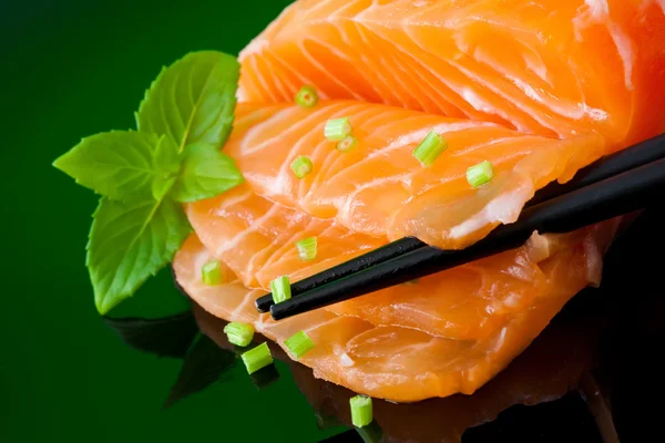 stock image Salmon sashimi