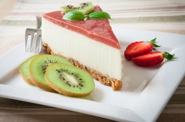 Çilekli cheesecake