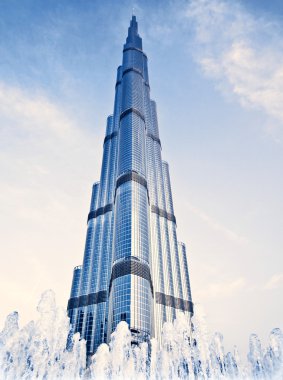 Burj Khalifa building clipart