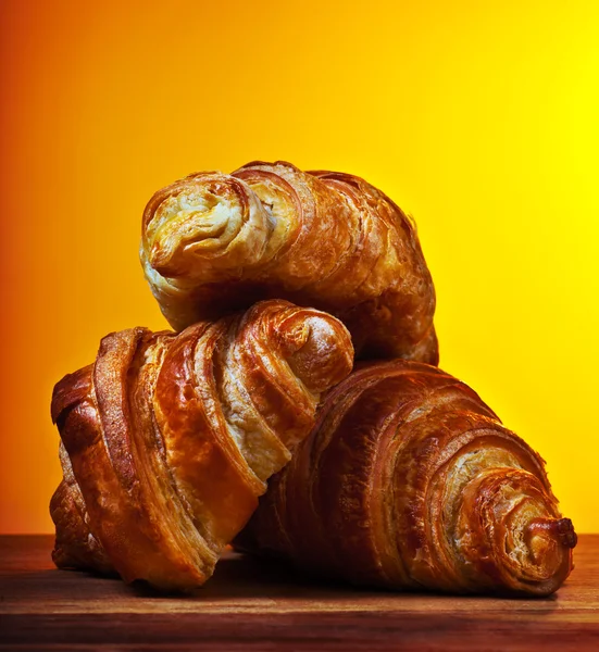 Čerstvé croissanty — Stock fotografie