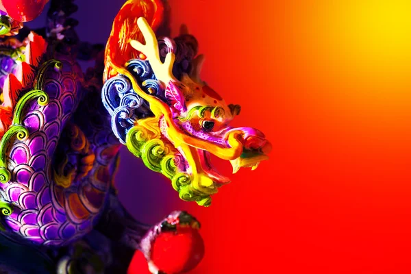 Kleurrijke dragon — Stockfoto