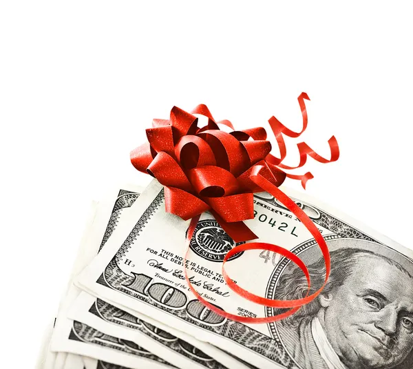 Money gift — Stock Photo, Image