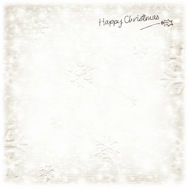 Gyönyörű ezüst karácsonyi kártya — Stock Fotó
