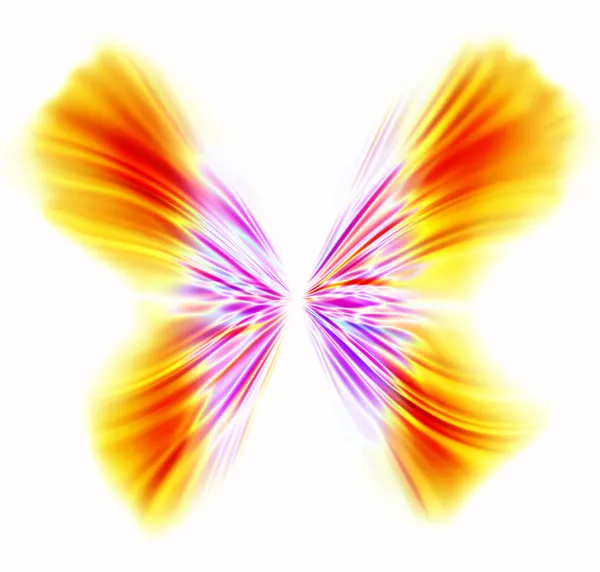 Farfalla digitale — Foto Stock