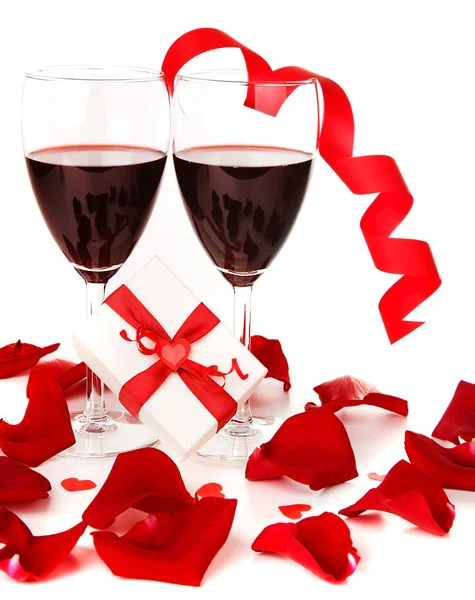 Romantic holiday gift — Stock Photo, Image